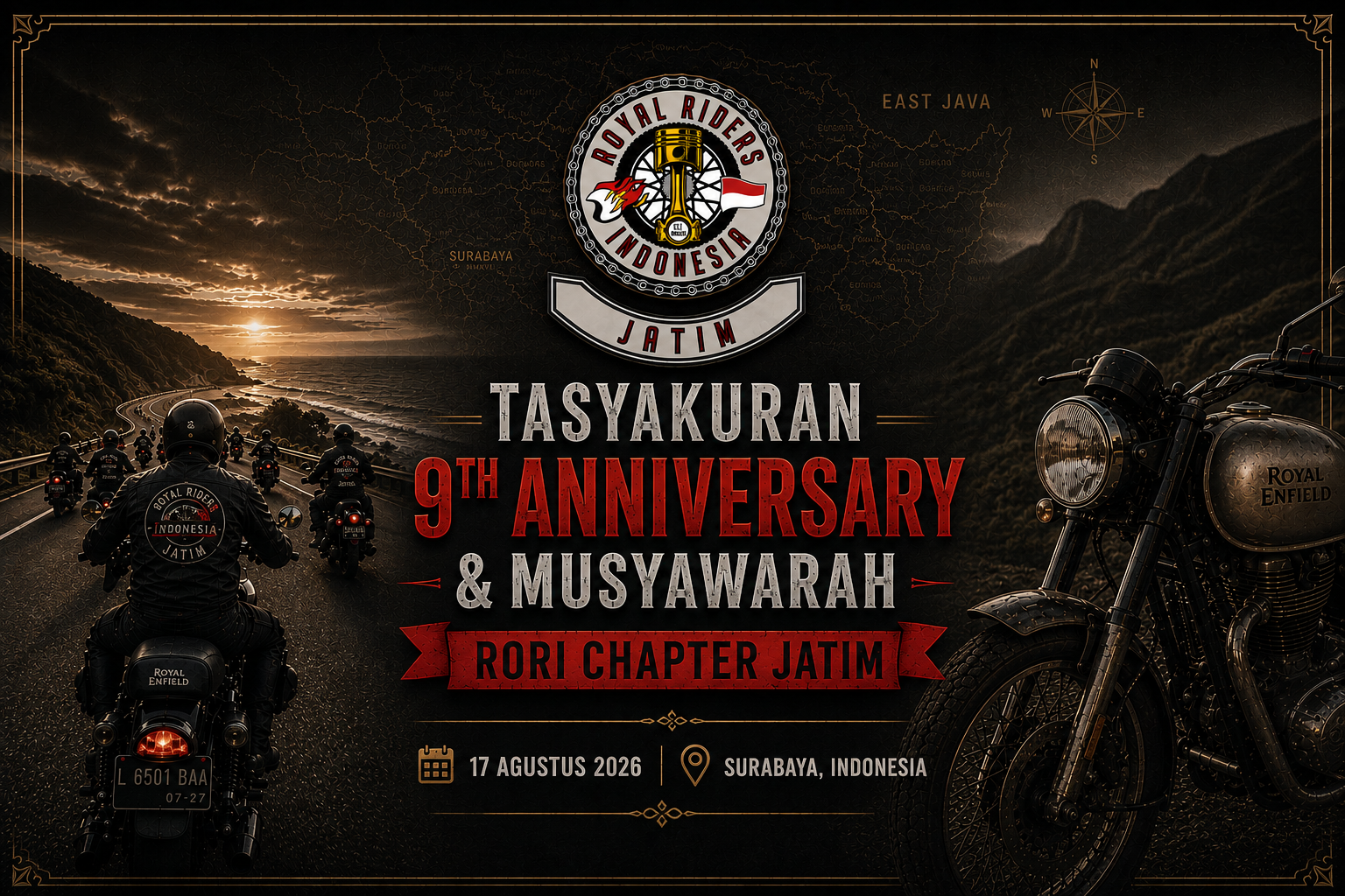 TASYAKURAN 9TH ANNIVERSARY & MUSYAWARAH RORI JATIM